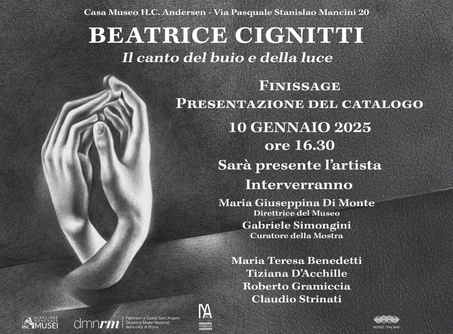 Canto Del Buio E Della Luce Direzione Musei Statali Città di Roma